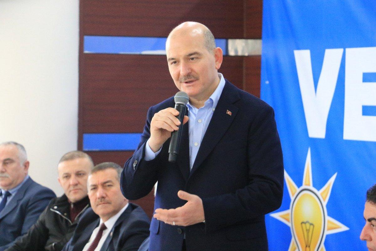 Süleyman Soylu: Herkes Türkiye'nin güçlü adımlarına bakıyor
