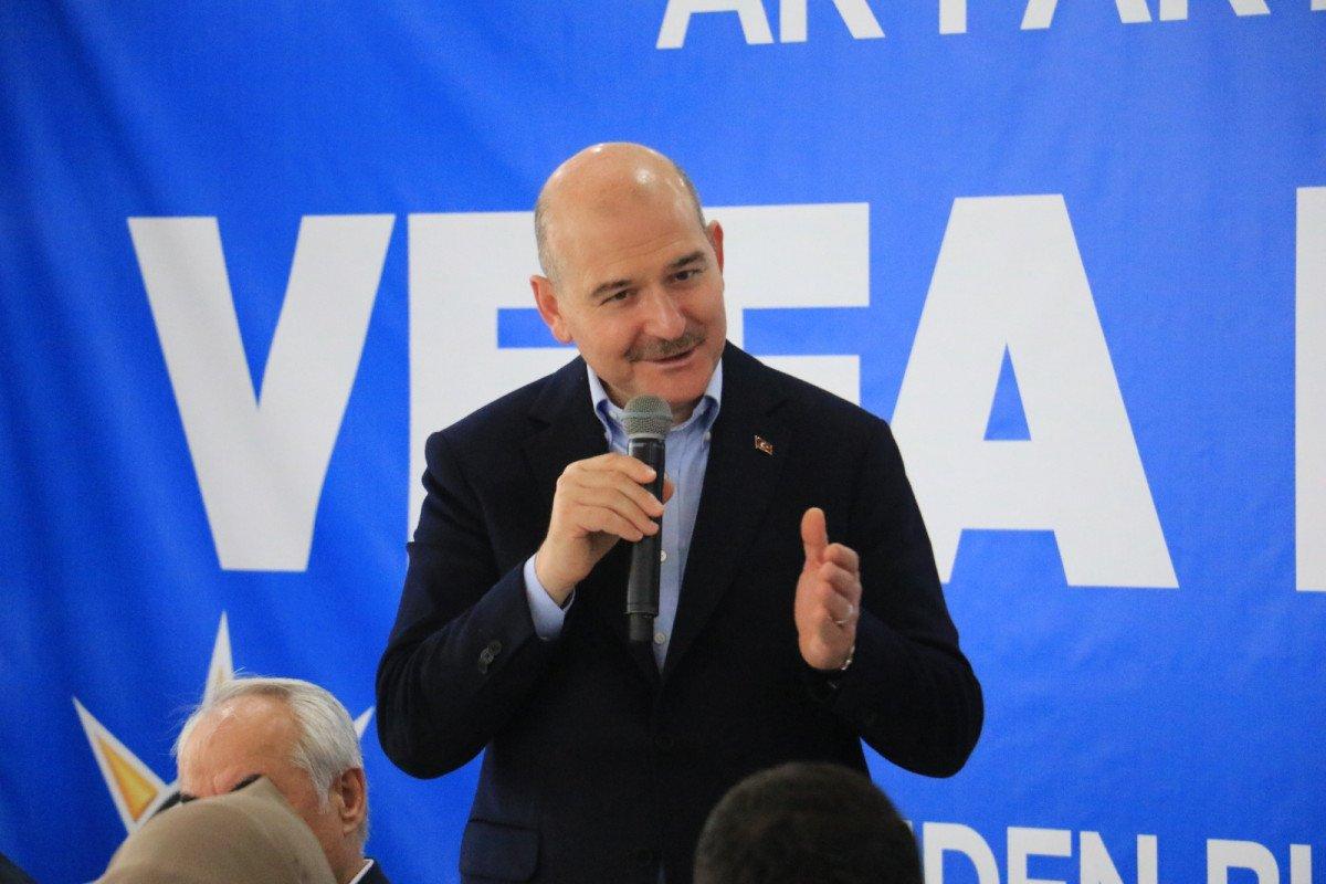 Süleyman Soylu: Herkes Türkiye'nin güçlü adımlarına bakıyor