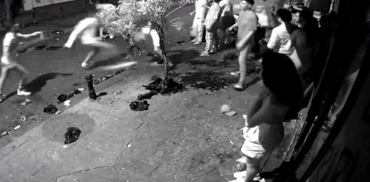 Cihangir'deki gürültü kavgasında ortalık savaş alanına döndü