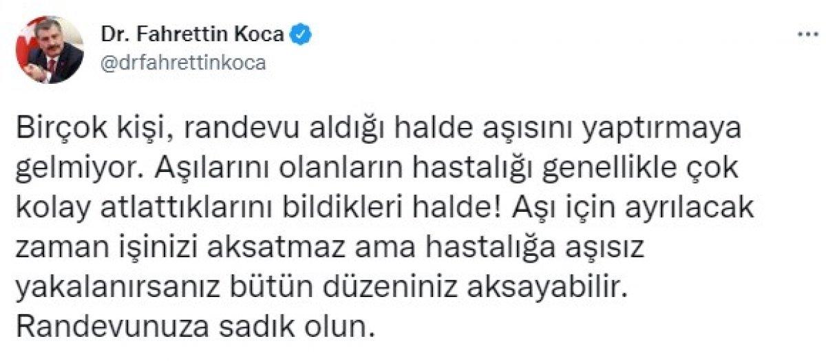 17 Ocak Türkiye'de koronavirüs tablosu