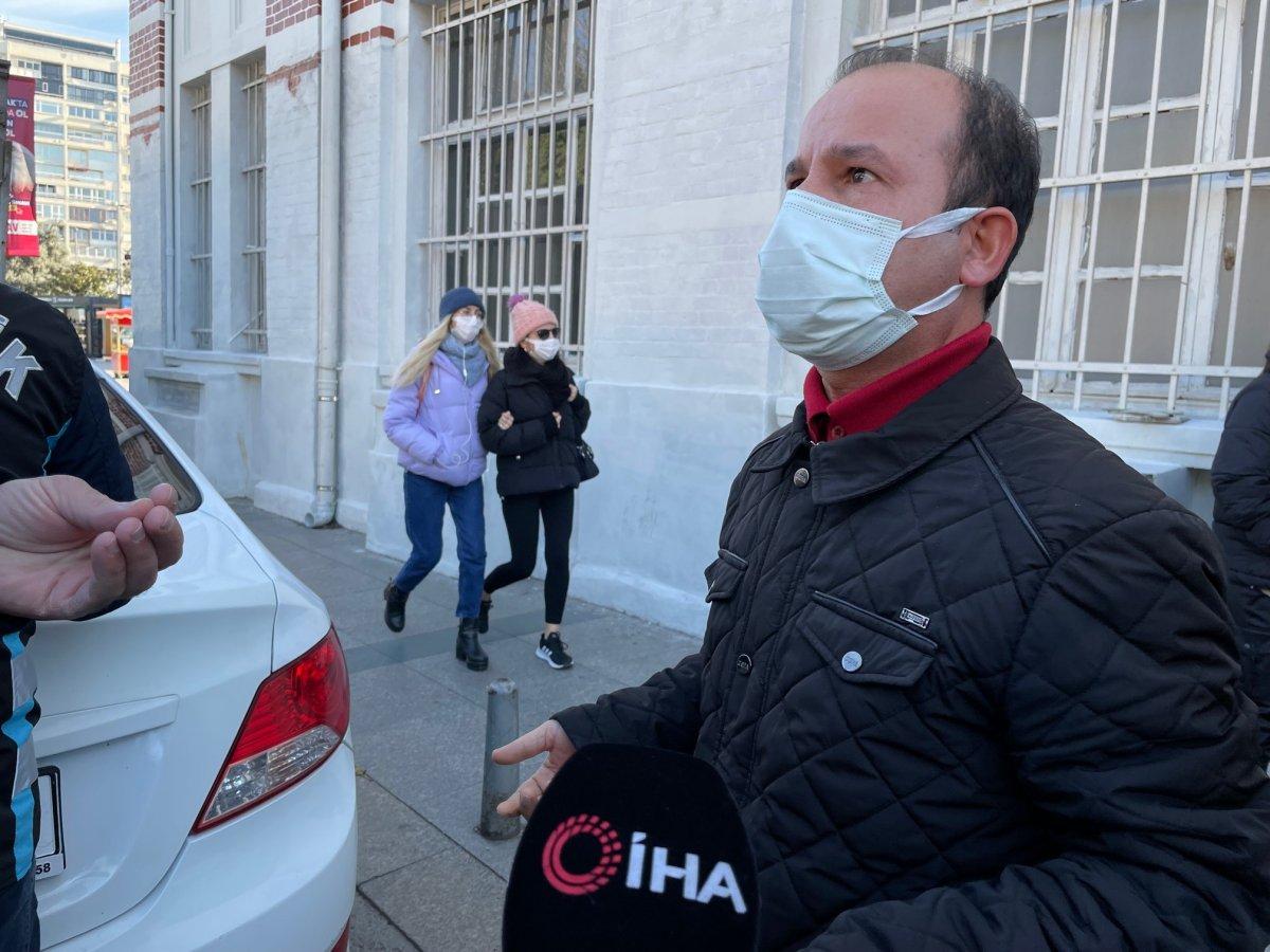 Şişli'de direksiyondayken telefon kullanan taksicilere ceza