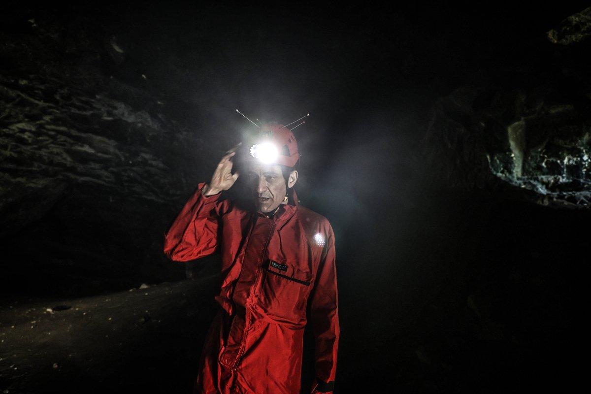 Yarımburgaz Mağarası'nda 600 bin yıllık insan izleri taşıyan galeriler bulundu