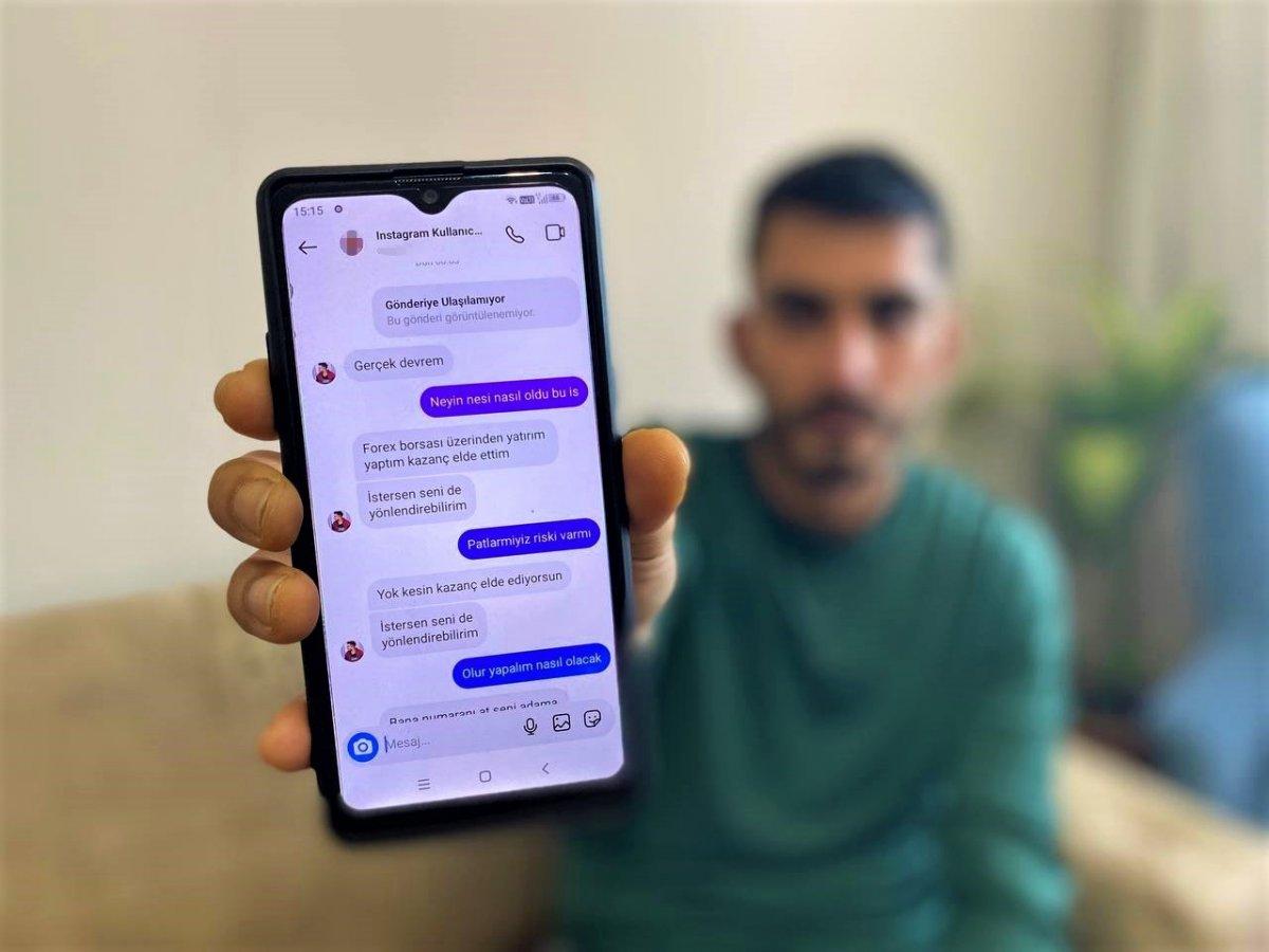Kocaeli'de sosyal medya dolandırıcılığı: Tüm birikimini kaybetti