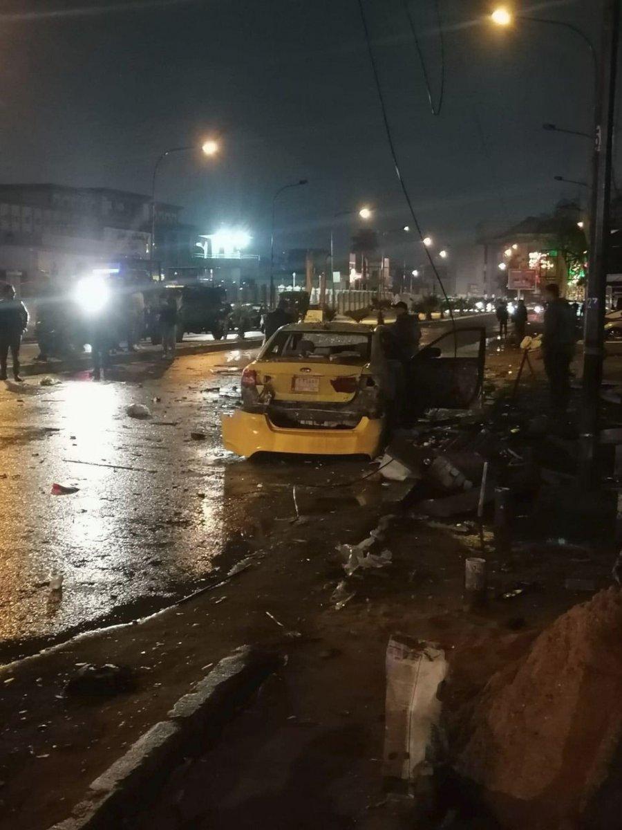 Bağdat'ta iki ayrı yerde patlama: 2 yaralı