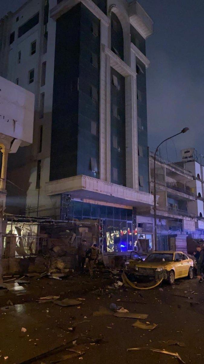 Bağdat'ta iki ayrı yerde patlama: 2 yaralı