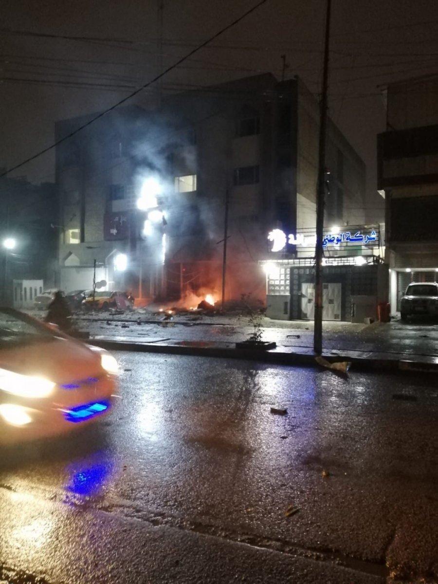 Bağdat'ta iki ayrı yerde patlama: 2 yaralı