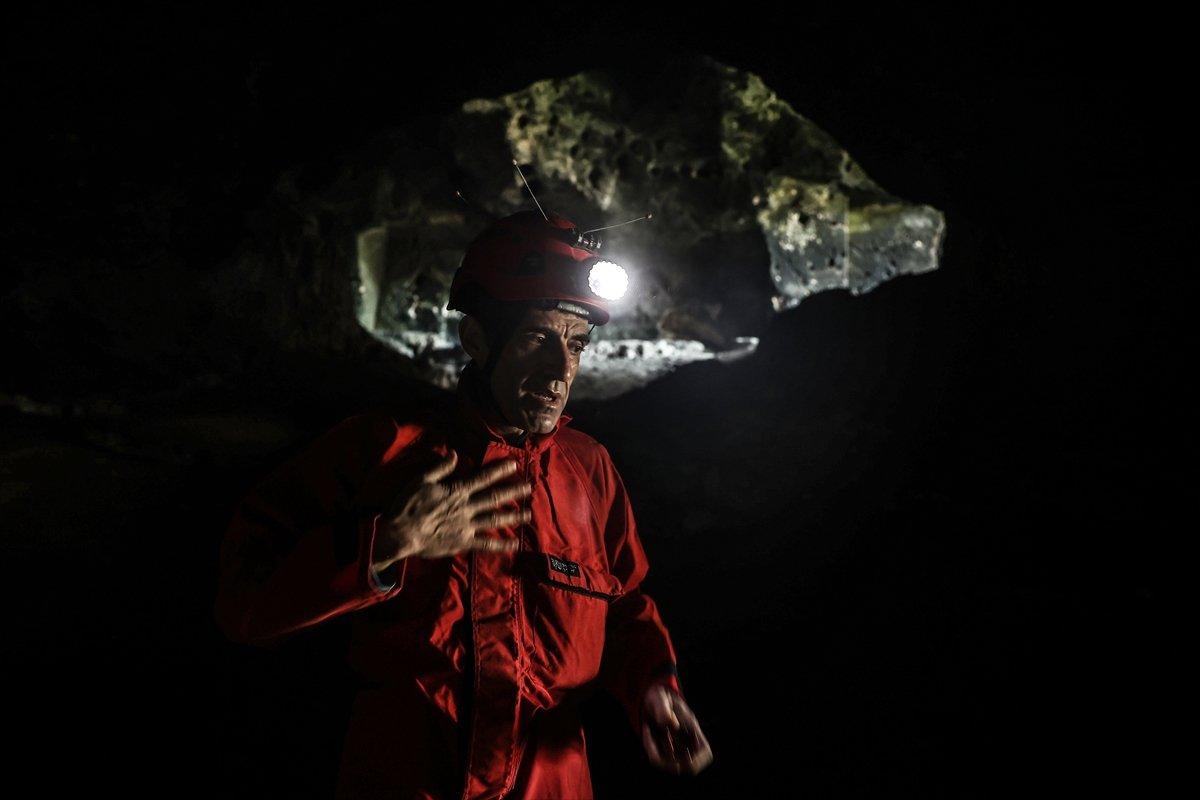 Yarımburgaz Mağarası'nda 600 bin yıllık insan izleri taşıyan galeriler bulundu