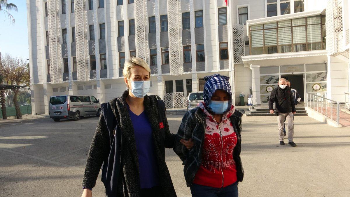 Mersin'de hapis cezası bulunan kadın polisten kaçamadı