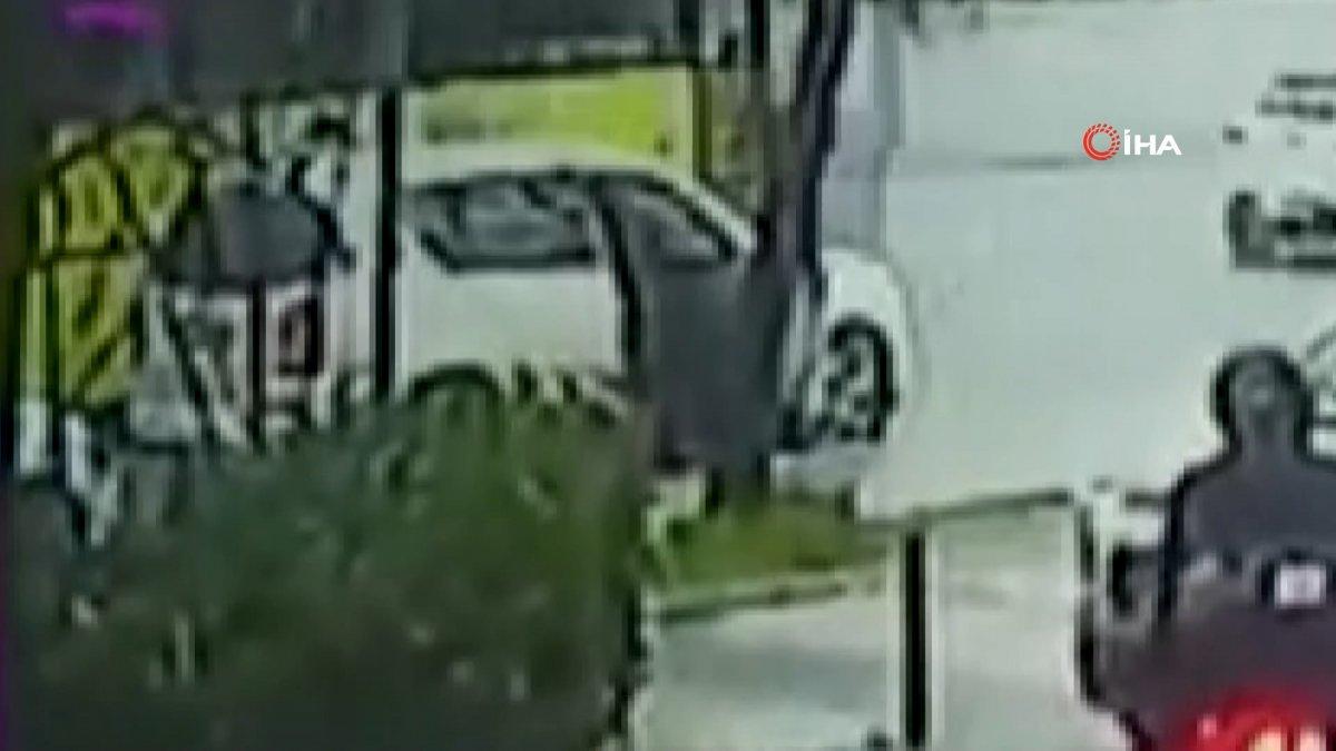 Beylikdüzü’ndeki banka önünde 100 bin dolar çaldılar