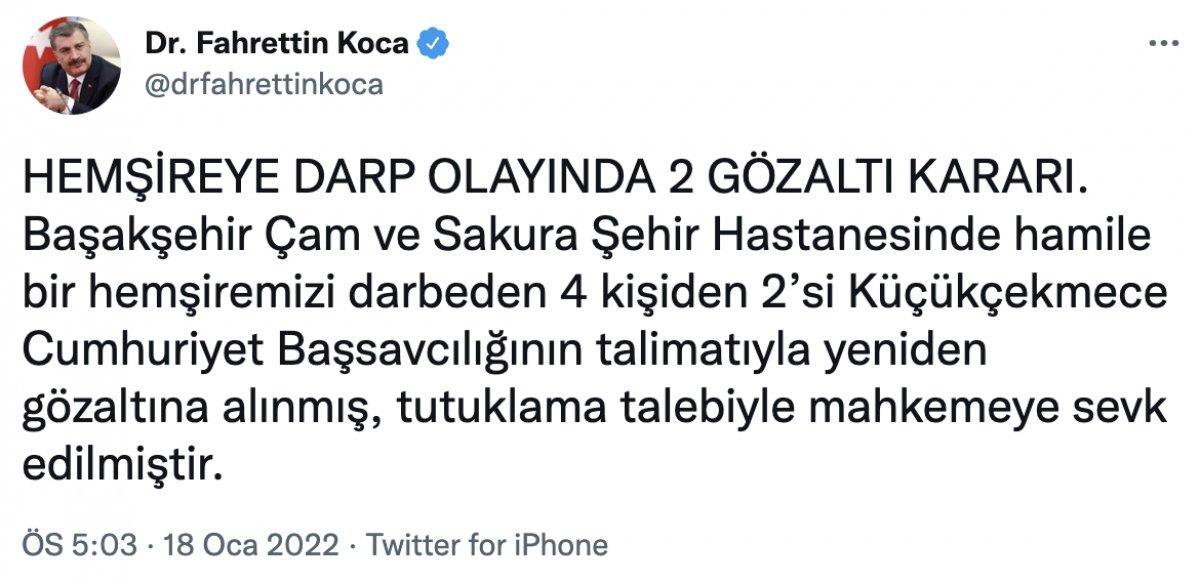 Başakşehir'de hamile hemşireyi darbedenler tutuklandı