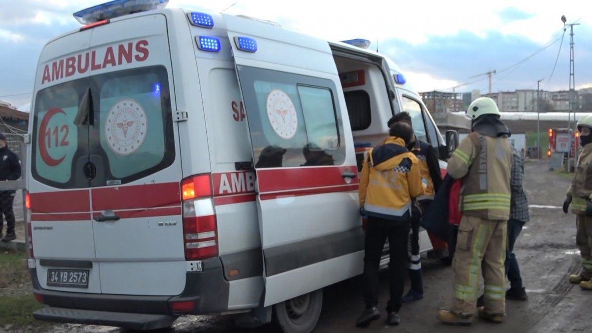 Arnavutköy’de soba ateşi parladı: 2 yaralı