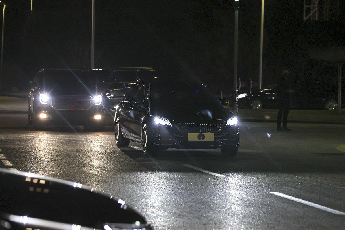 Cumhurbaşkanı Erdoğan Arnavutluk'tan döndü