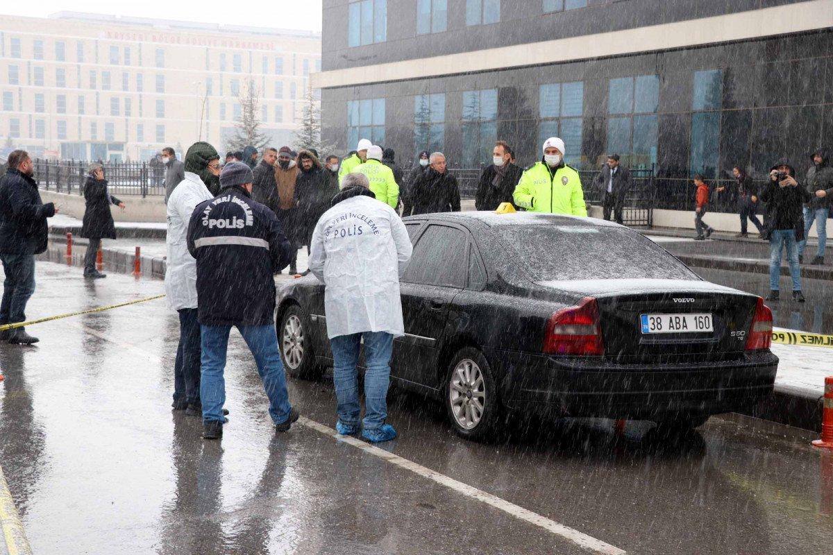 Kayseri’de, eşine cinsel taciz sanığını vurdu
