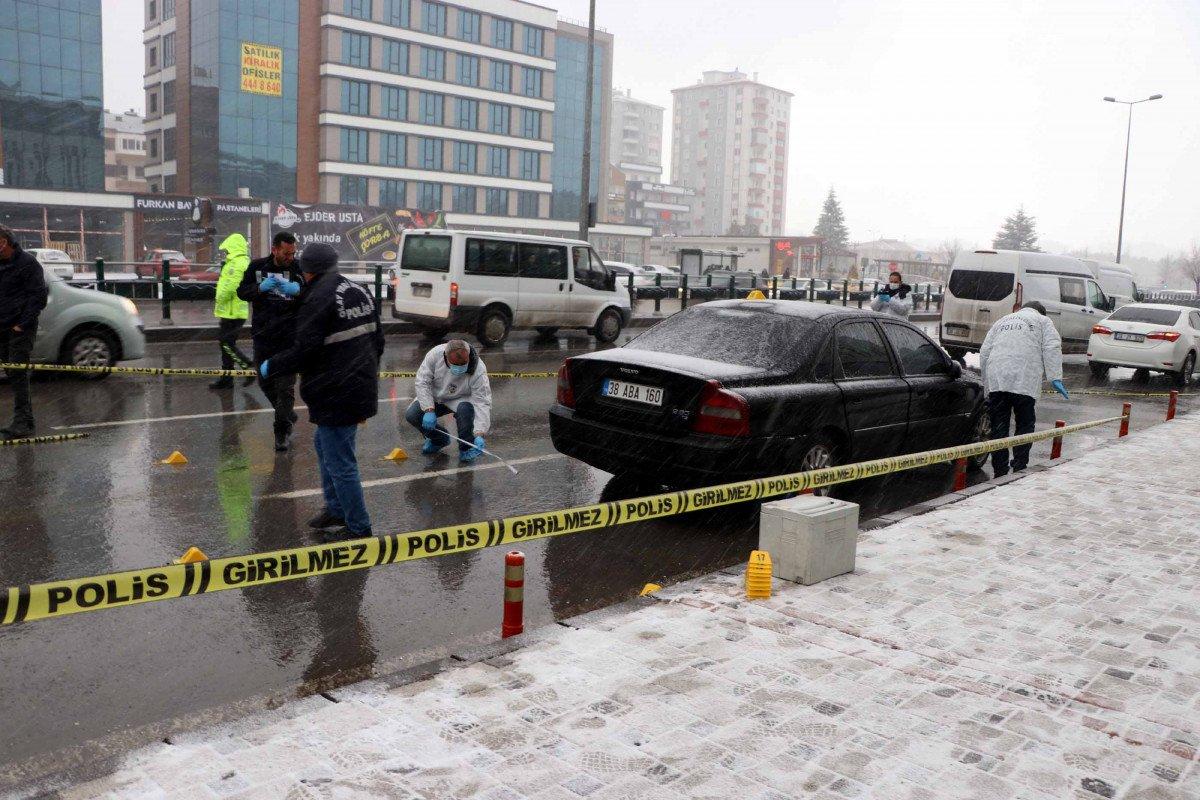 Kayseri’de, eşine cinsel taciz sanığını vurdu