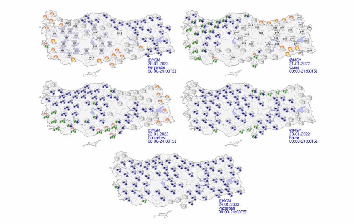 AKOM’dan İstanbullulara kar uyarısı: 4-5 gün sürmesi bekleniyor