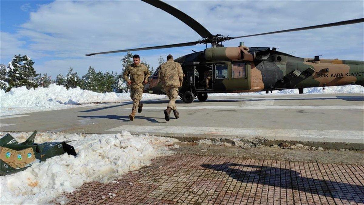 TAG otoyolundaki vatandaşlara yiyecek ulaştırıldı