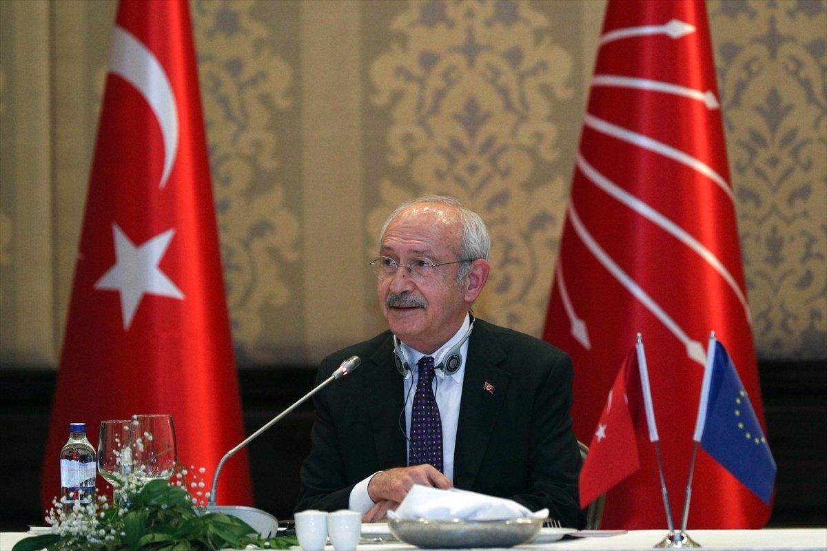 Kılıçdaroğlu, AB üyesi ülkelerin büyükelçileriyle yemek yedi