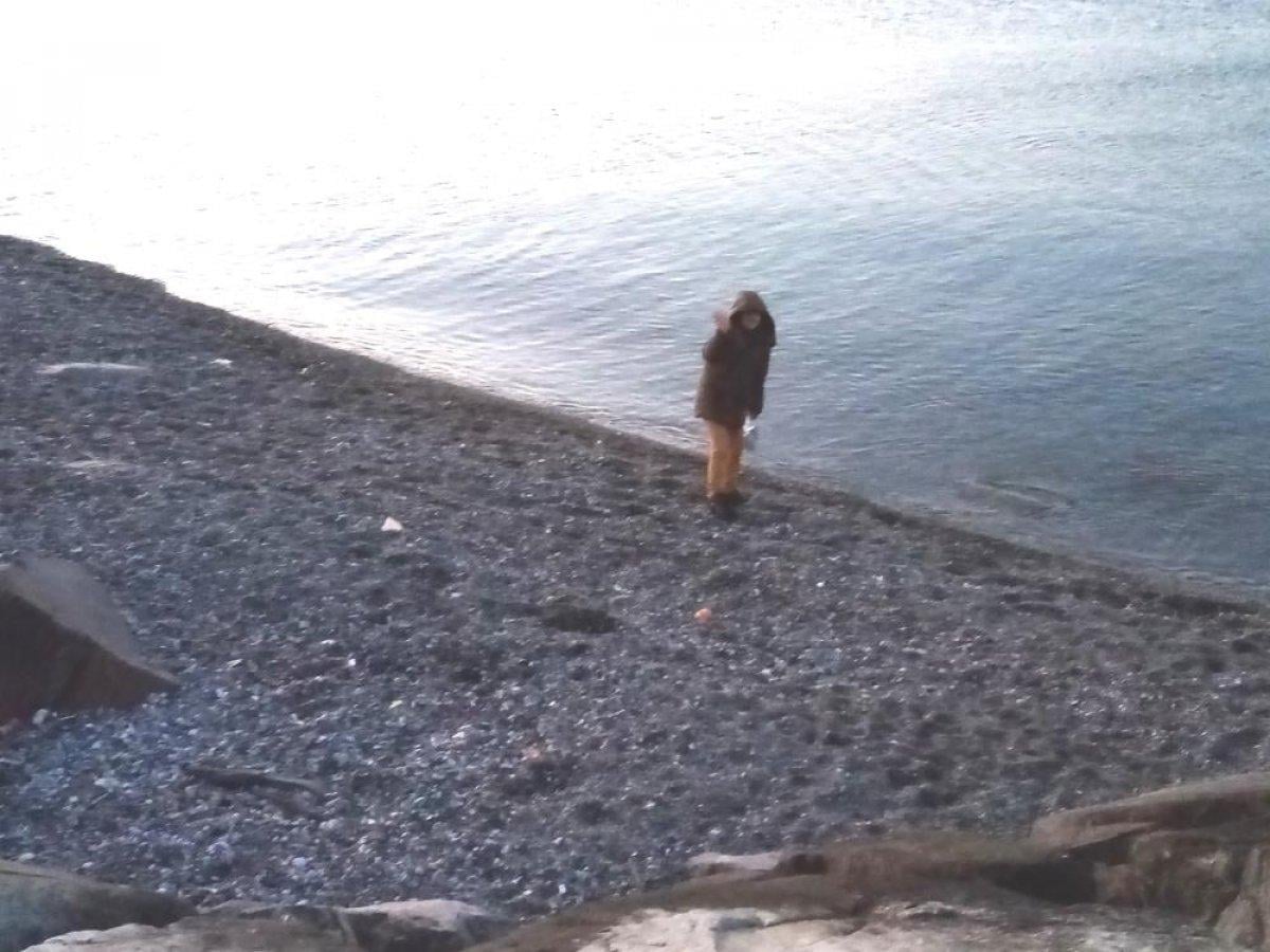 Bandırma'da deniz 10 metre geri çekildi