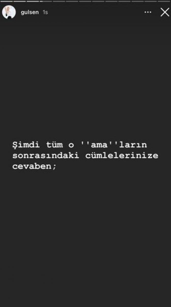 Gülşen kıyafet tartışmalarına yanıt verdi