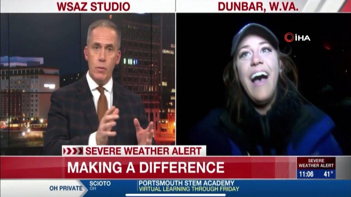 ABD'de muhabire canlı yayında araba çarptı