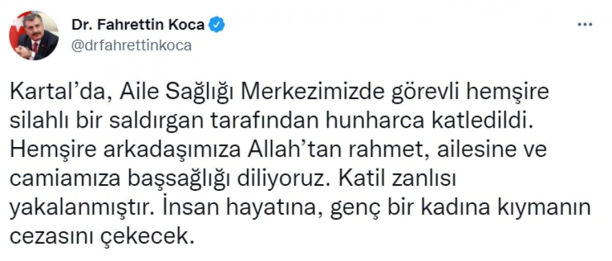Fahrettin Koca'dan 'Ömür Erez' paylaşımı