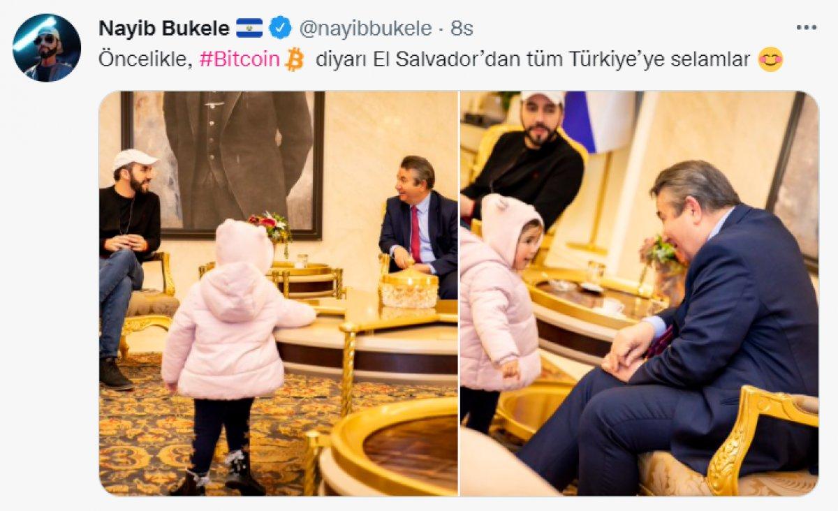 Nayib Bukele: Bitcoin diyarından Türkiye'ye selamlar