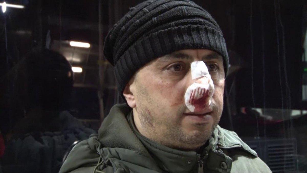 İstanbul'da İETT şoförüne saldırı