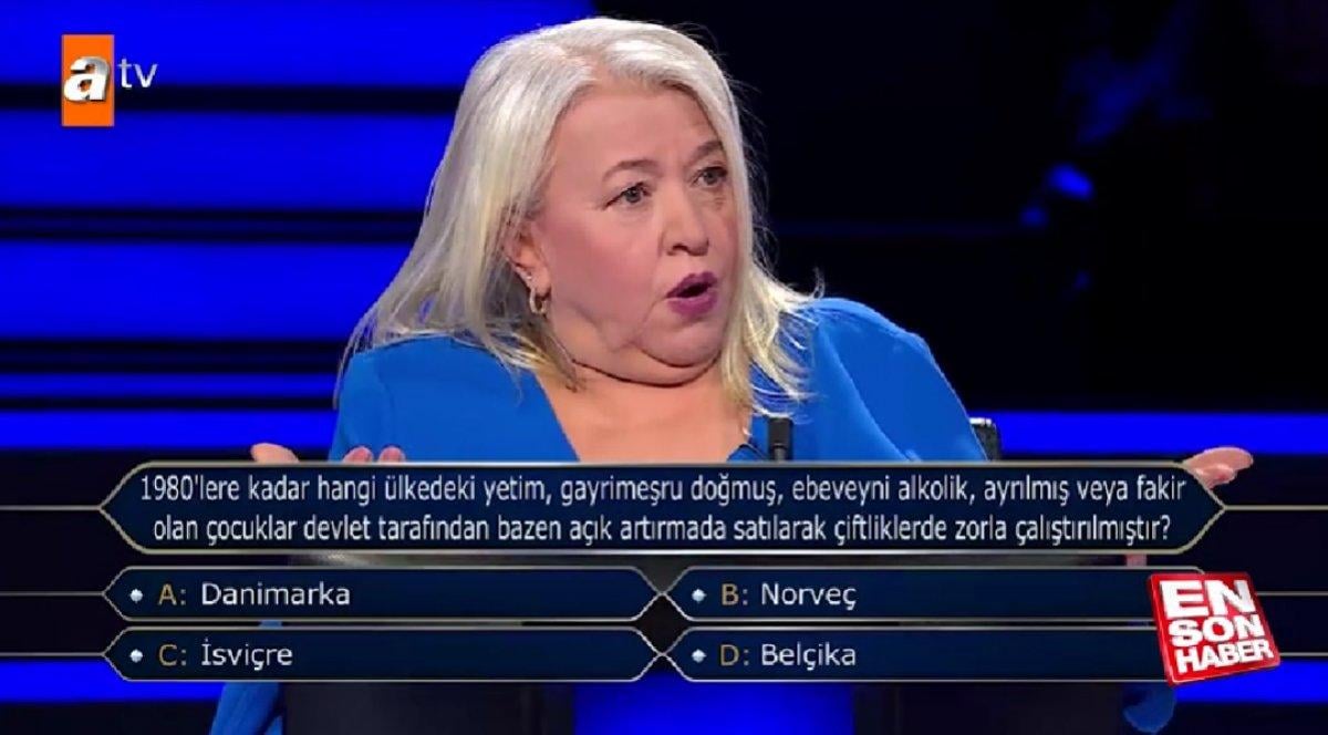 Kim Milyoner Olmak İster yarışmasında İsviçre sorusu