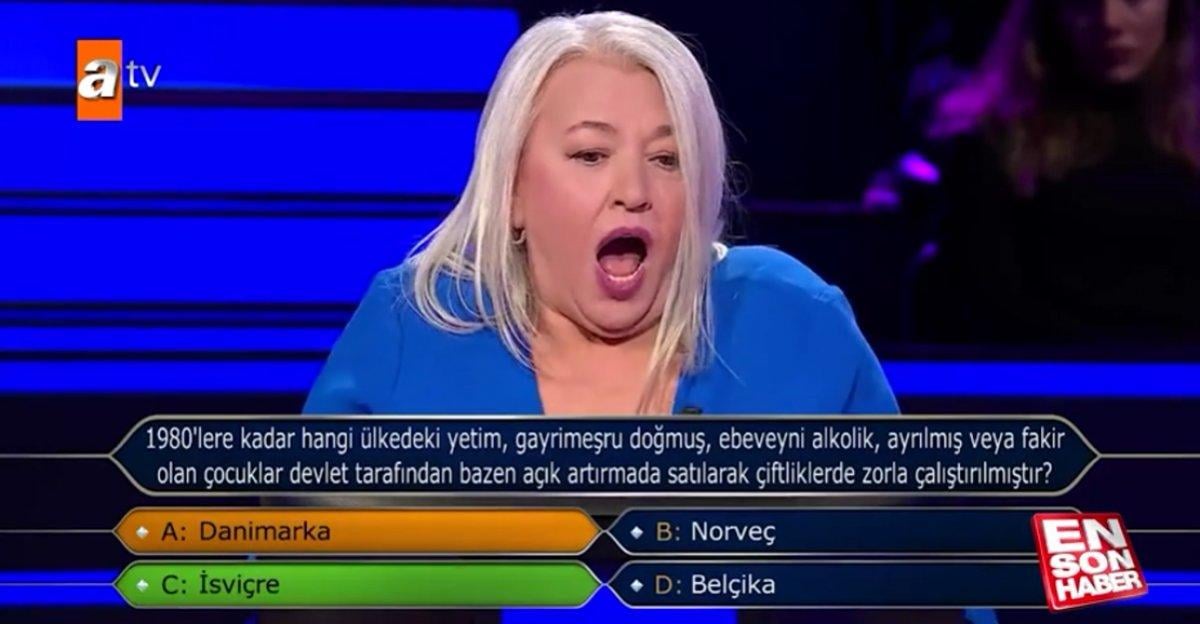 Kim Milyoner Olmak İster yarışmasında İsviçre sorusu