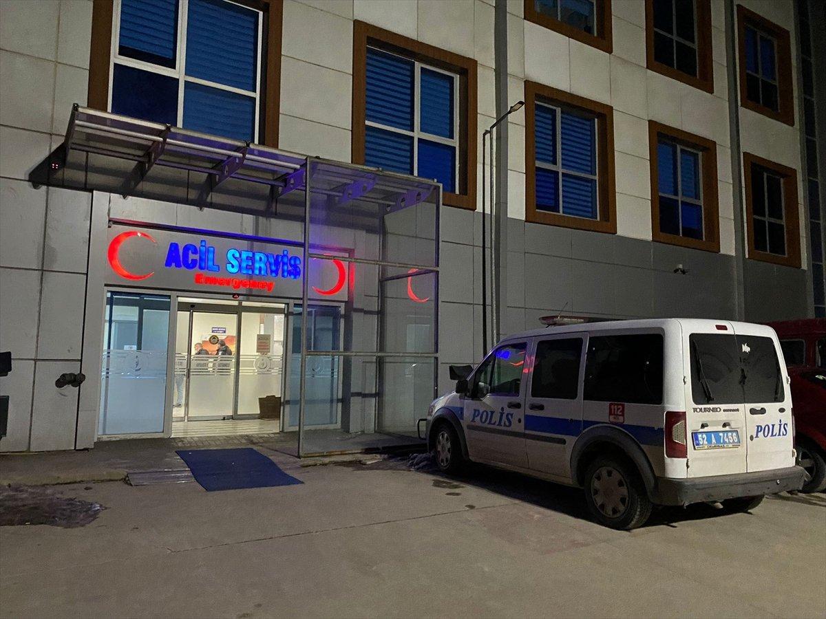 Ordu'da eşini vuran adam, 112 ekiplerinden yardım istedi