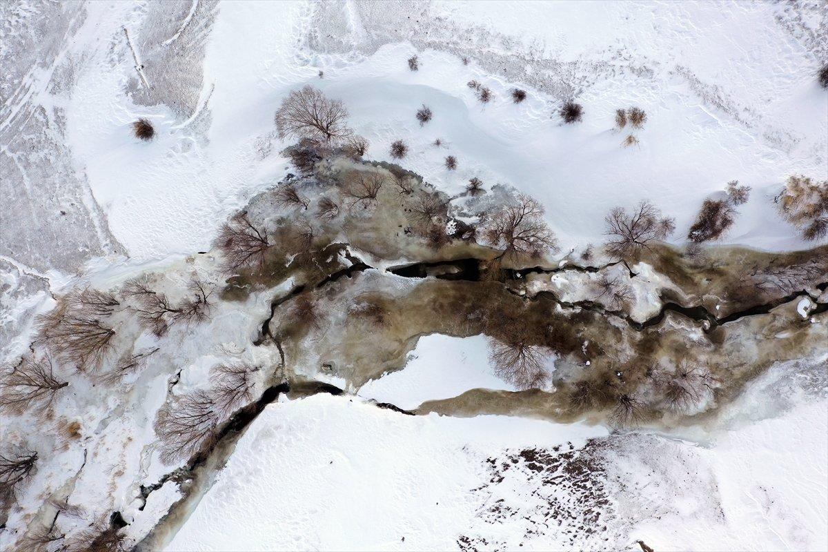 Iğdır'da dondurucu soğuklar etkili oldu