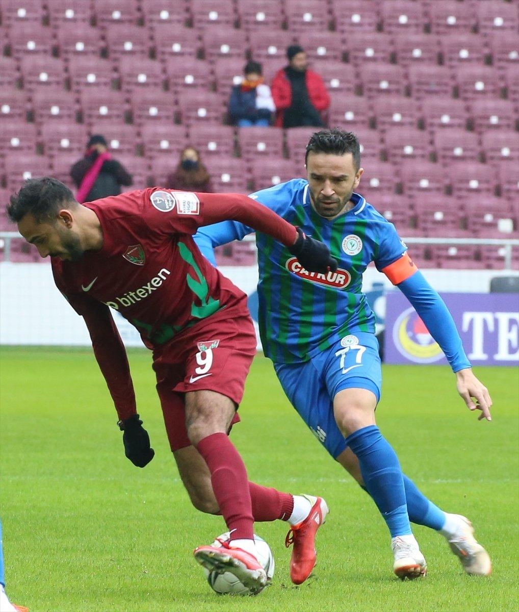 Hatayspor, Rizespor'la golsüz berabere kaldı