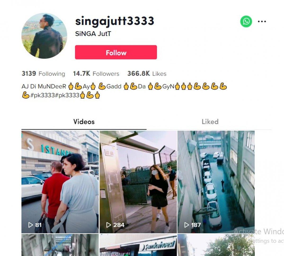 Sokaktaki kadınların videolarını çekip TikTok'ta yayınlayan Pakistanlı yakalandı