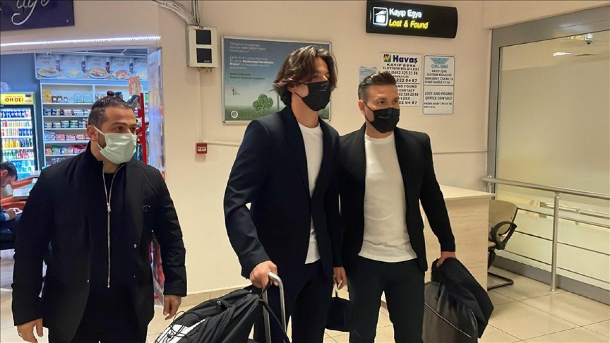 Enis Destan, Trabzon'a geldi