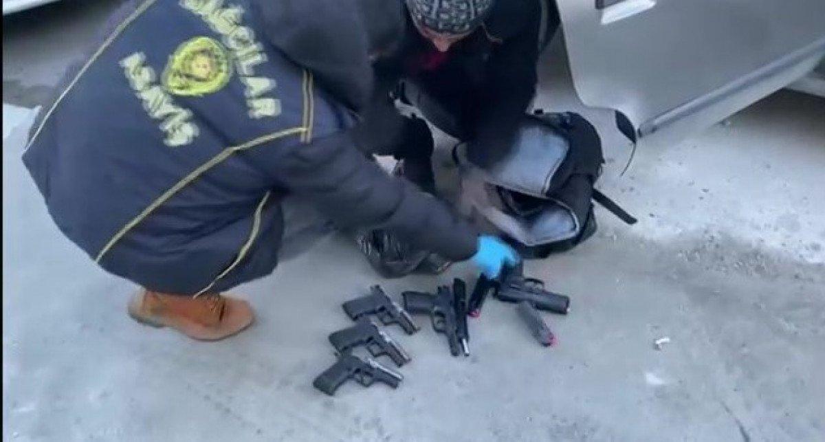 İstanbul’da, silah kaçakçılarına operasyon