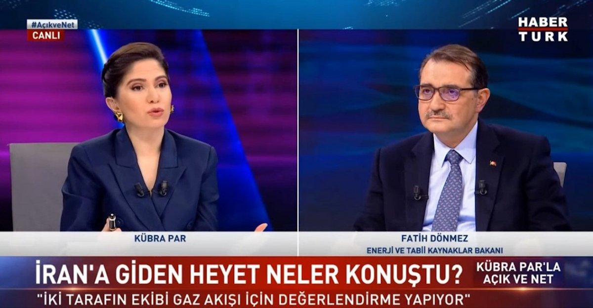 Fatih Dönmez: İran'a borcumuz söz konusu değil