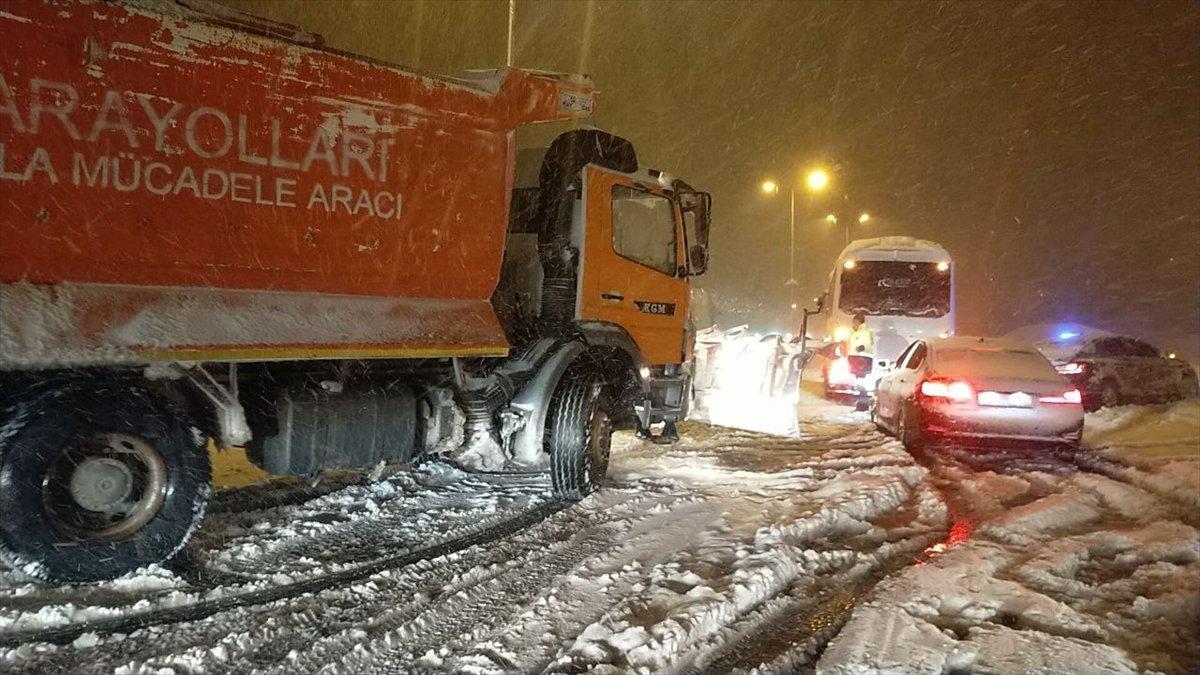 İstanbul-Ankara yolu ulaşıma açıldı