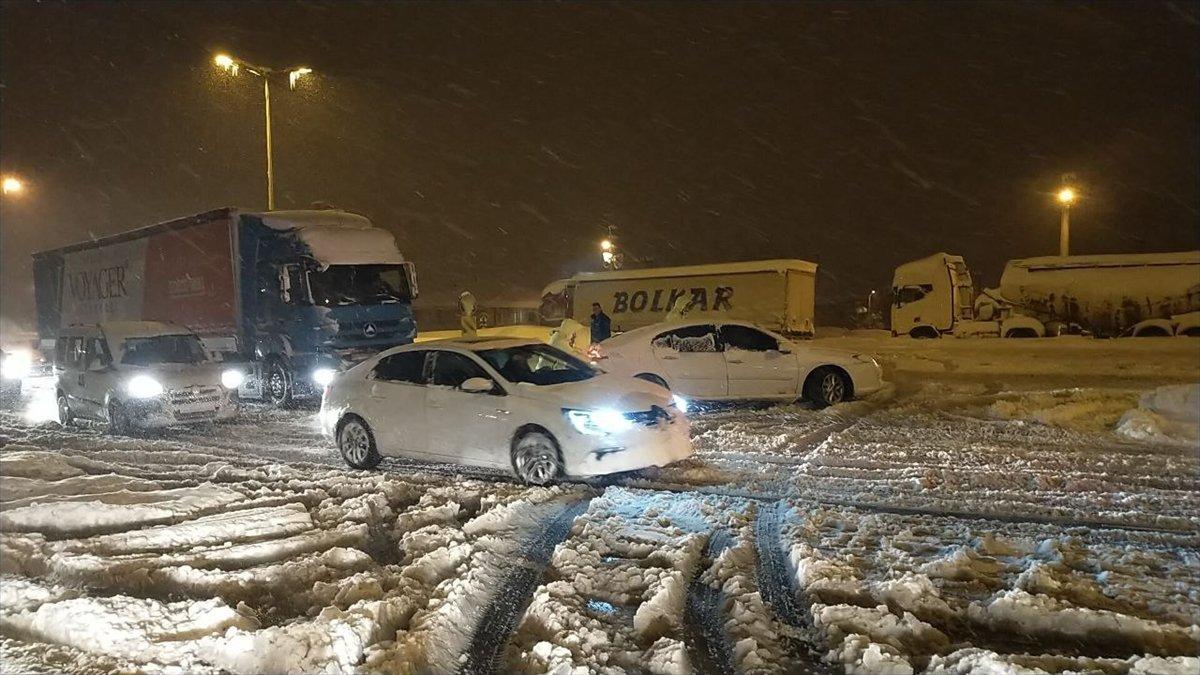 İstanbul-Ankara yolu ulaşıma açıldı