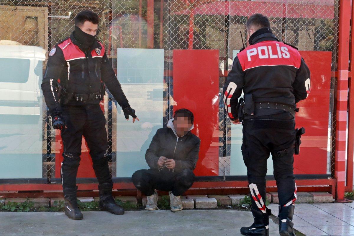 Antalya'da klima hırsızına suçüstü