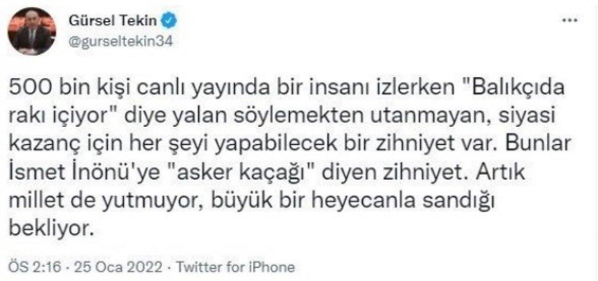 Mehmet Bekaroğlu, İmamoğlu'nun balıkçı ziyareti doğrulanınca özür diledi