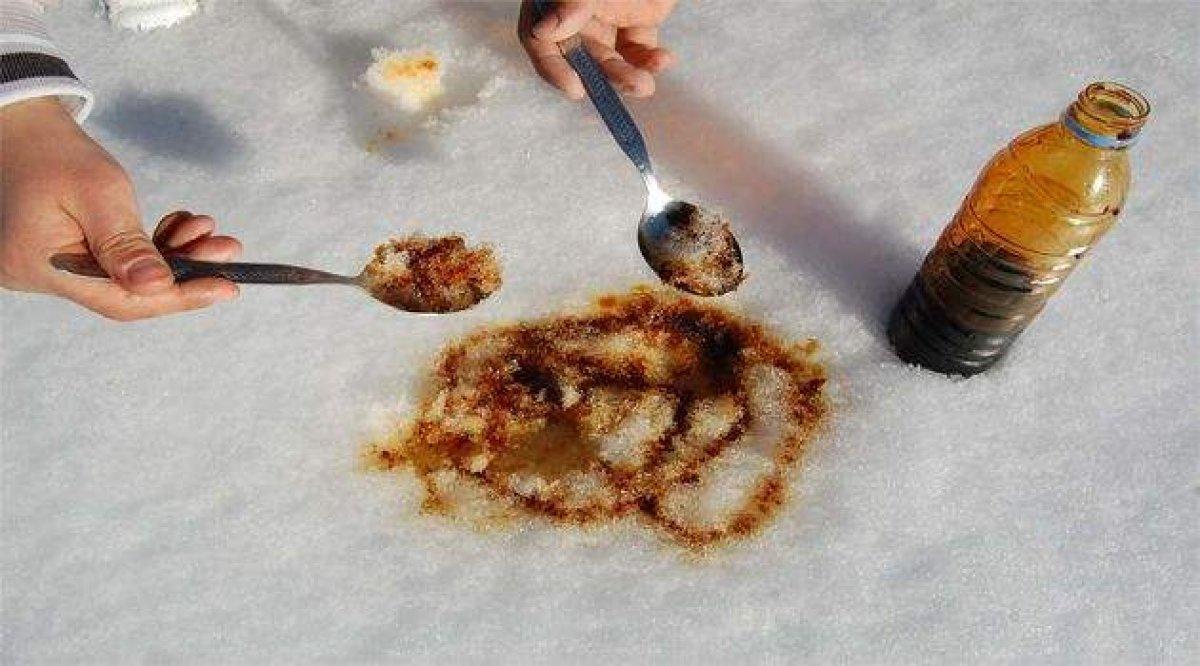 Nam-ı diğer Karsambaç: Kar ve pekmezi karıştırıp yerseniz...