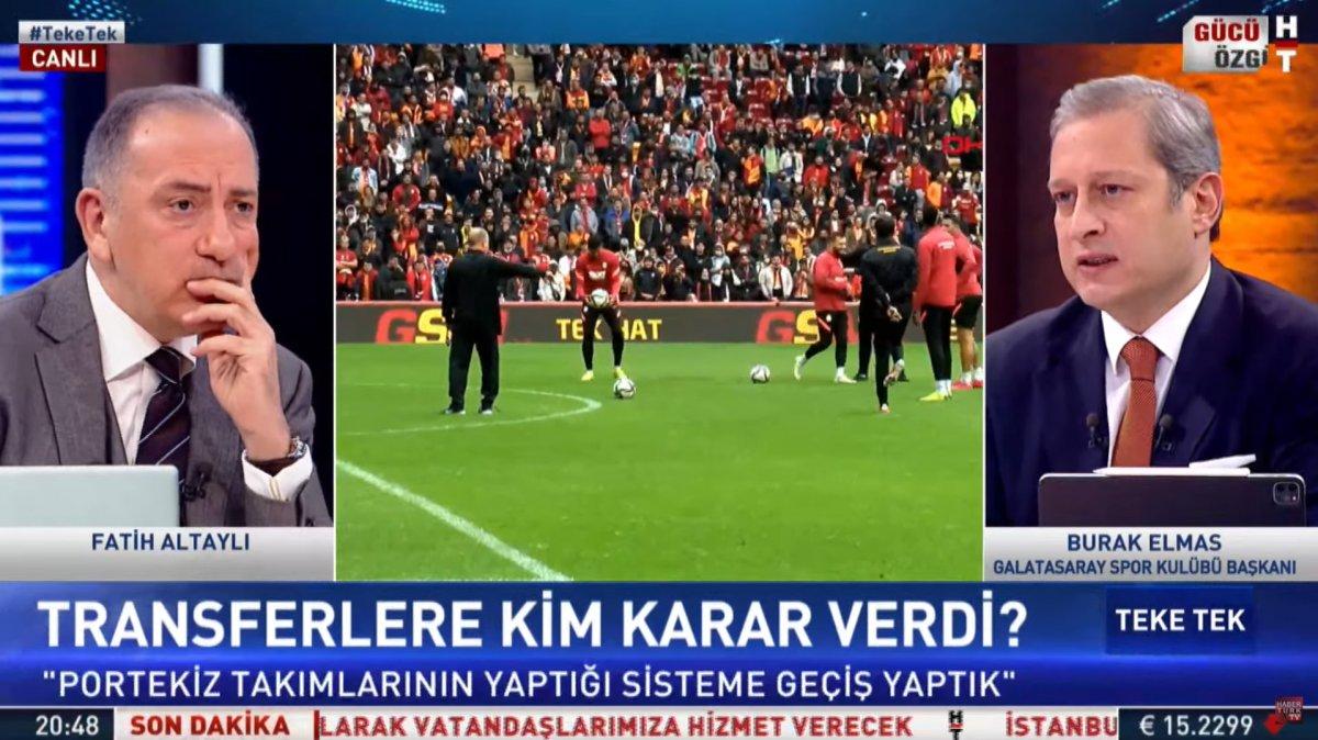 Burak Elmas: Seçimi düşünmüyorum