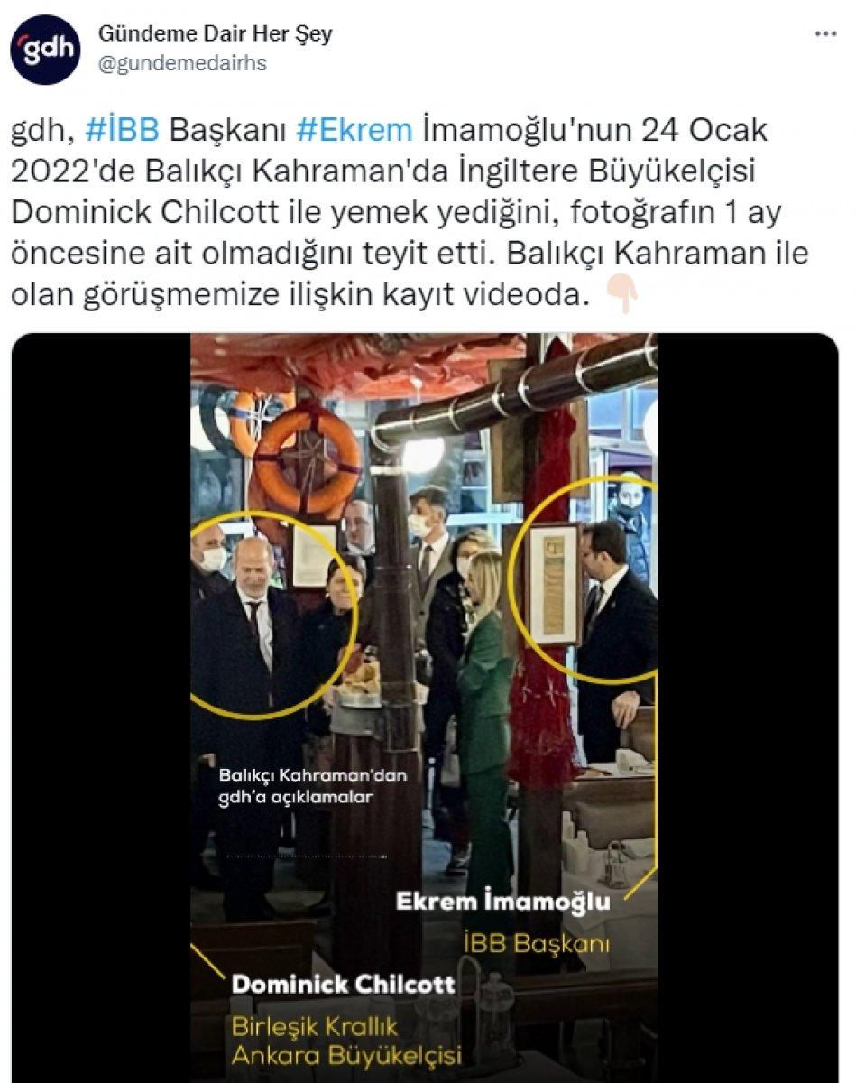 Ekrem İmamoğlu'nun gittiği balıkçı, ziyareti doğruladı