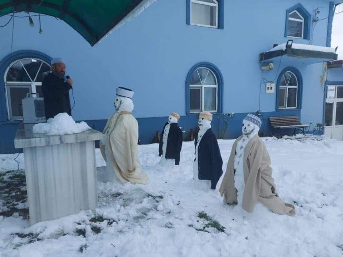 Sakarya'da kardan cemaat yapıldı