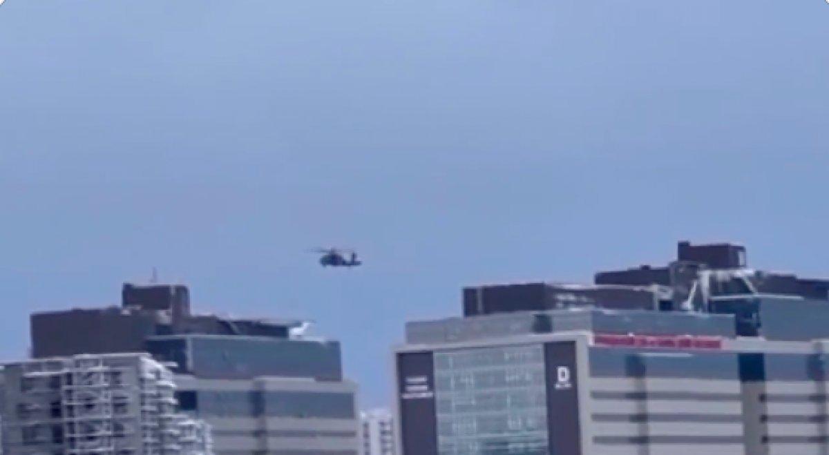 MSB, Arnavutköy'deki hastaları helikopterle tahliye etti