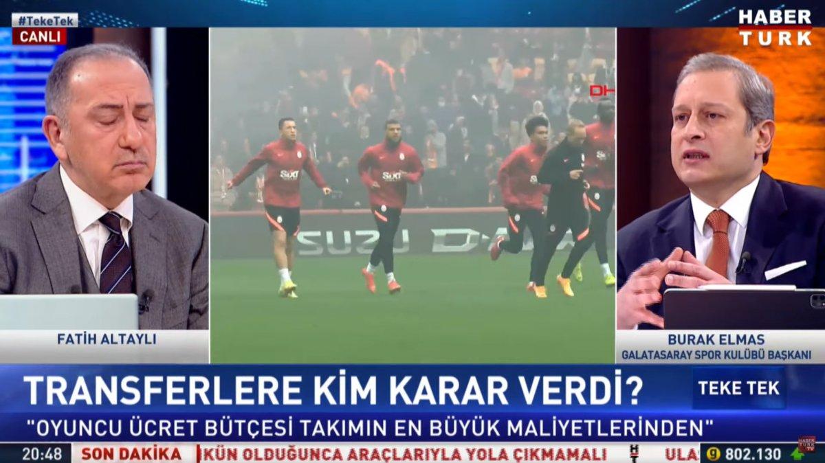 Burak Elmas: Seçimi düşünmüyorum
