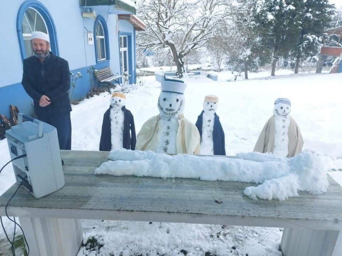 Sakarya'da kardan cemaat yapıldı