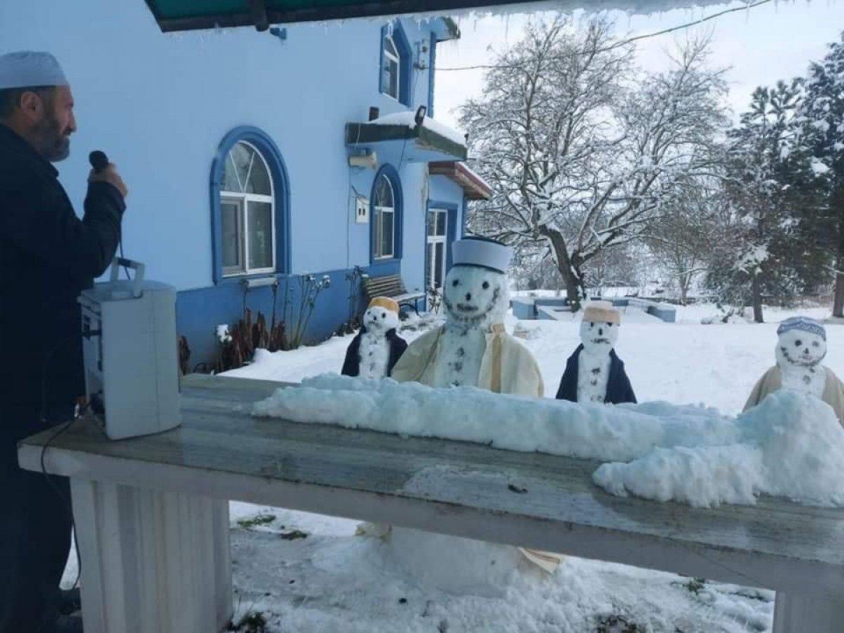Sakarya'da kardan cemaat yapıldı