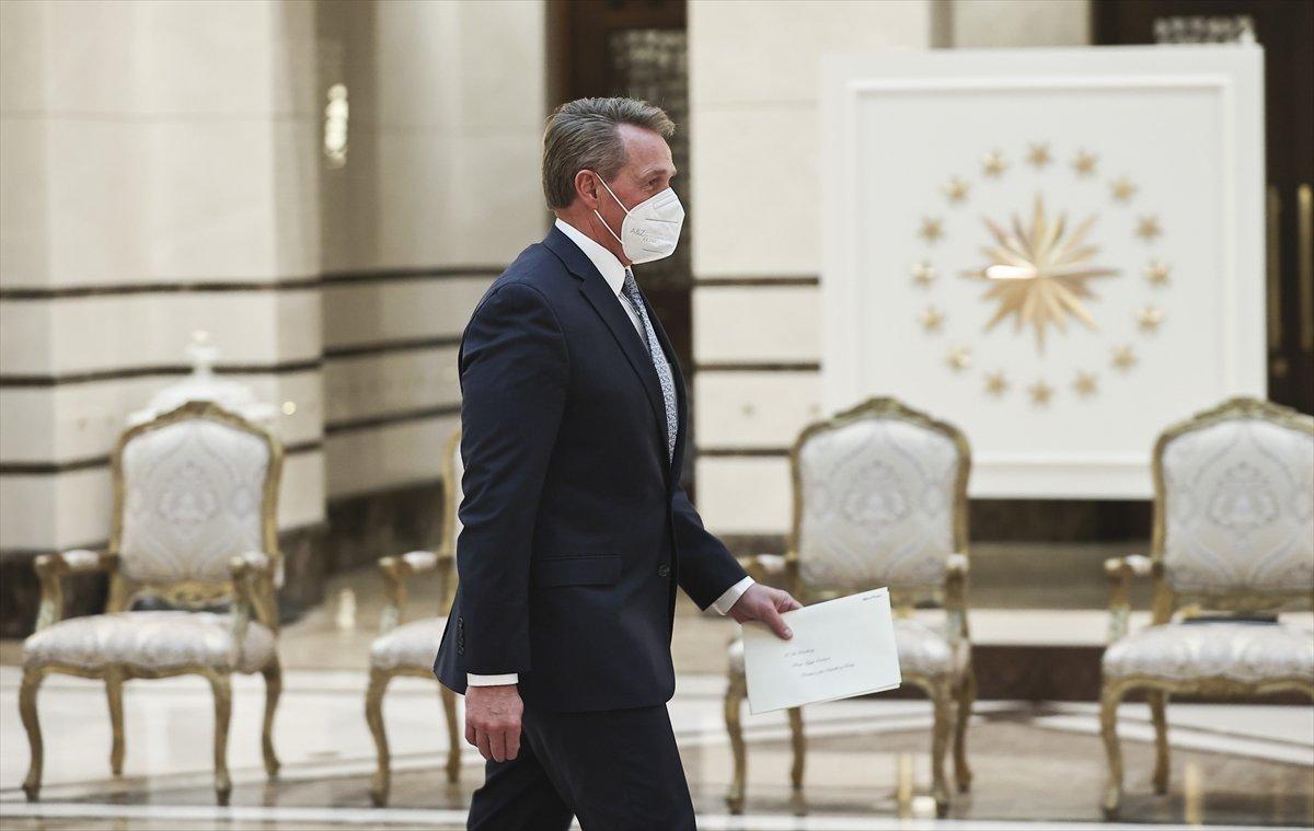 ABD'nin Ankara Büyükelçisi Flake, Erdoğan'a güven mektubu sundu