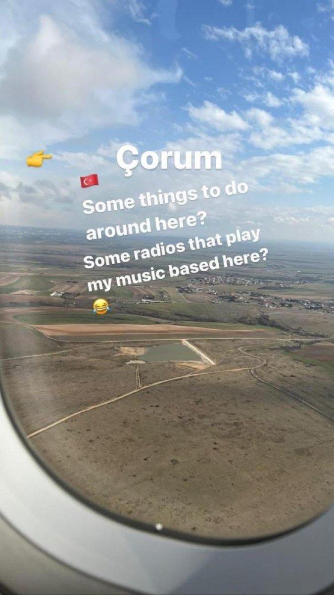 Inna, kara yoluyla ülkesine döndü